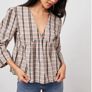 Rails Noella Stockholm Check Top - Size S